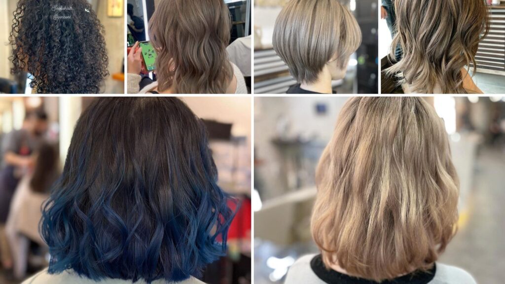 女生短捲髮造型