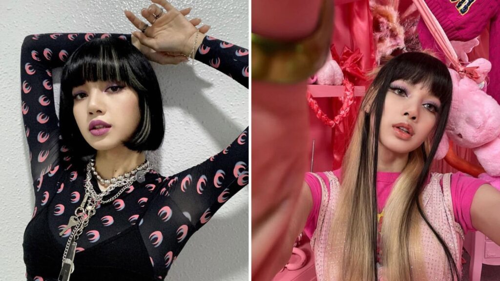 BLACKPINK Lisa：俐落時髦的耳圈與區塊染，氣場全開的個性教科書