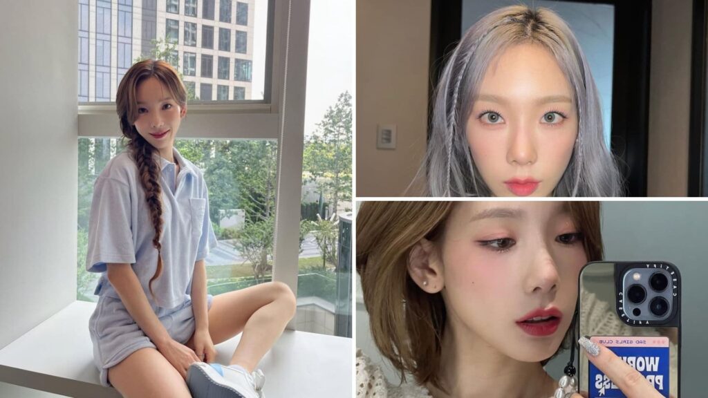 太妍 Taeyeon：精靈系細緻線條染，完美示範母胎淺金