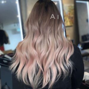 挑染：漸層挑染：讓髮色擁有自然曬過般的流動感