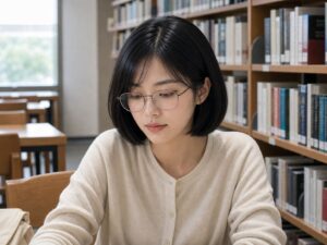 W02女生短鮑伯髮型-日常場景-11-眼鏡造型