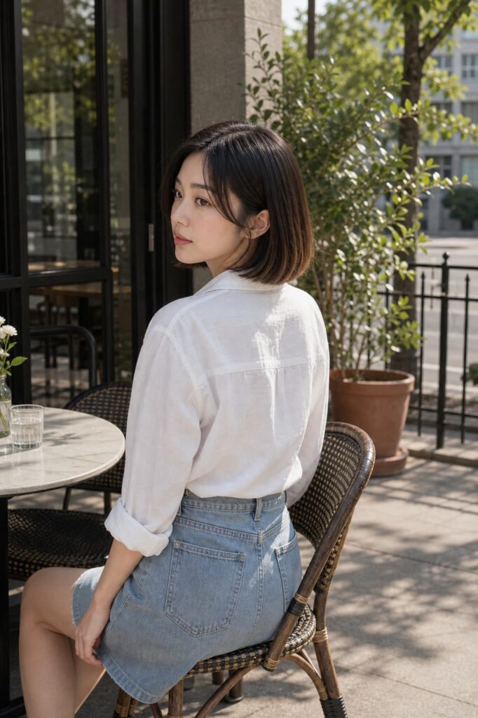 W02女生短鮑伯髮型-染髮變化-17-焦糖手刷染背面