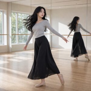 女性大波浪長髮日常照片