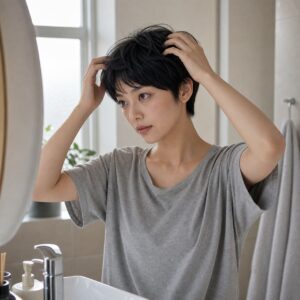 女性精靈短髮日常造型