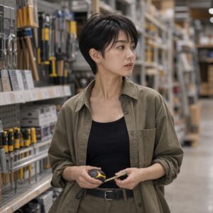 女性精靈短髮日常造型