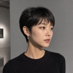 女性精靈短髮日常造型