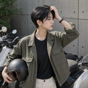女性精靈短髮日常造型