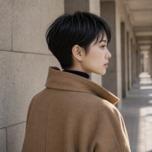 女性精靈短髮日常造型