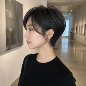 Bixie 精靈鮑伯，美術館・側面半身